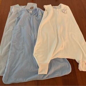 (3) Bundle Lot Halo Sleepsack 12M - 18M - 24M Sz L Large & XL Fleece GUC